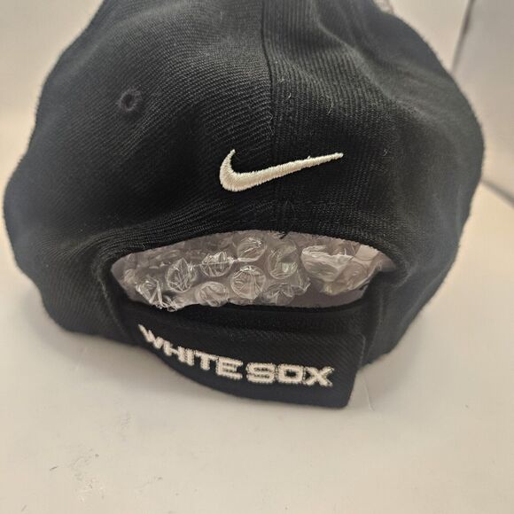 NIKE Team CHICAGO WHITE SOX Hat Cap MLB 2 TONE MESH Adjustable - Picture 5 of 11